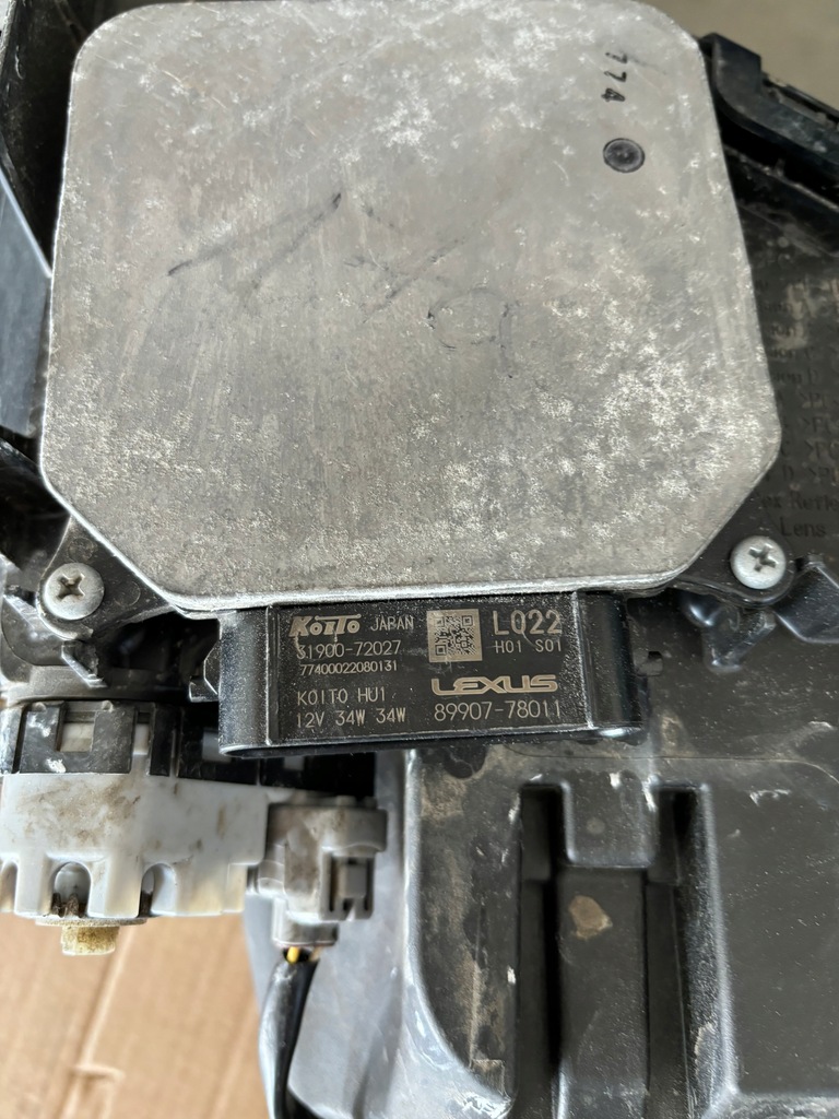 фото №9, Лампа фара левый full led lexus nx i 300h комплектная