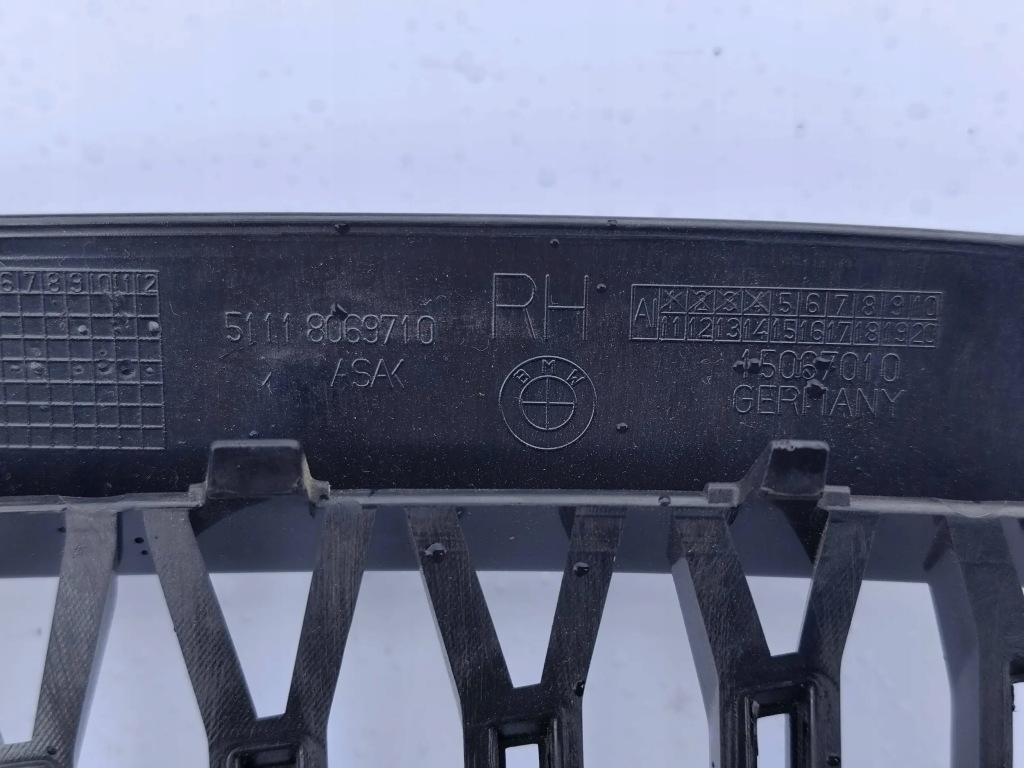 Bmw 6 gt g32 m-pakiet 17-20r решётка решётка радиатора бампера перед правая оригинал Недорого