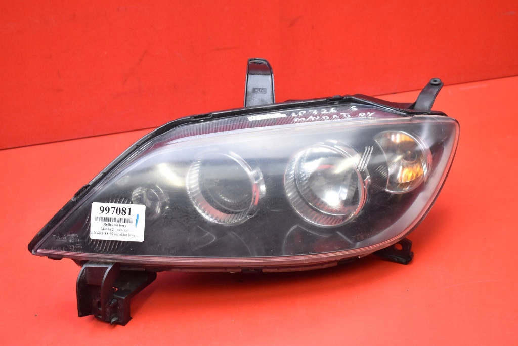 фото №1, Фара лівий лампа перед лінза eu p5444l mazda 2 ii dy lift 05-07