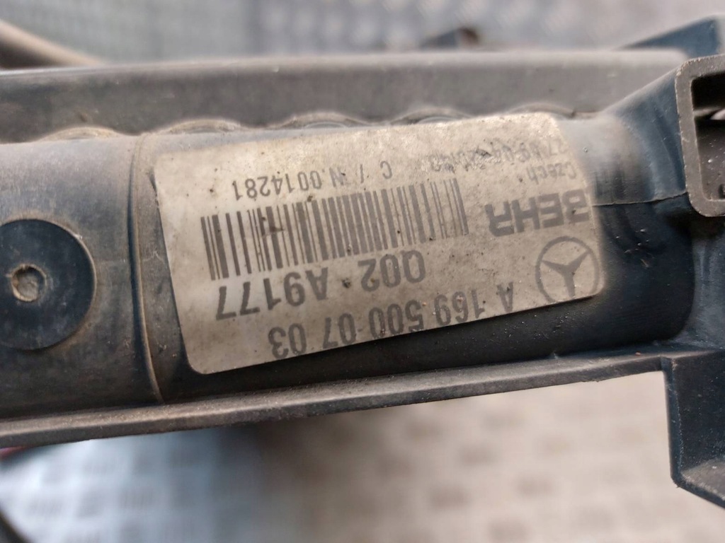 фото №7, Радіатор wody вентилятор mercedes w169 2.0 cdi