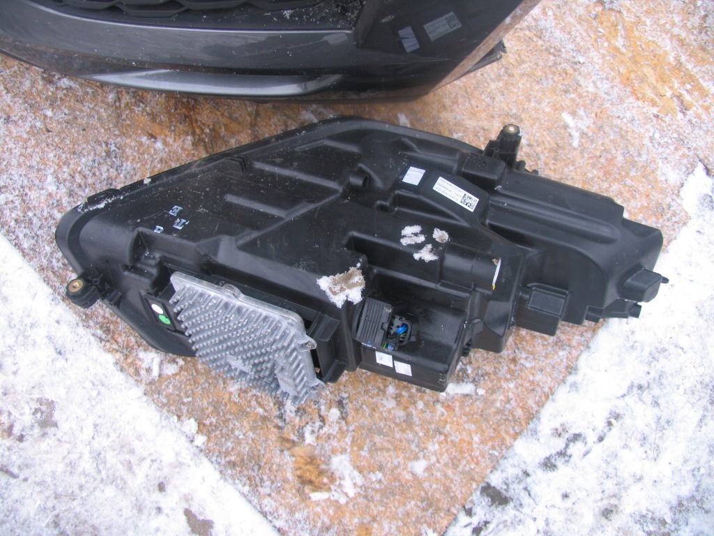 фото №15, Jaguar e-pace перед комплект капот бампер лампа