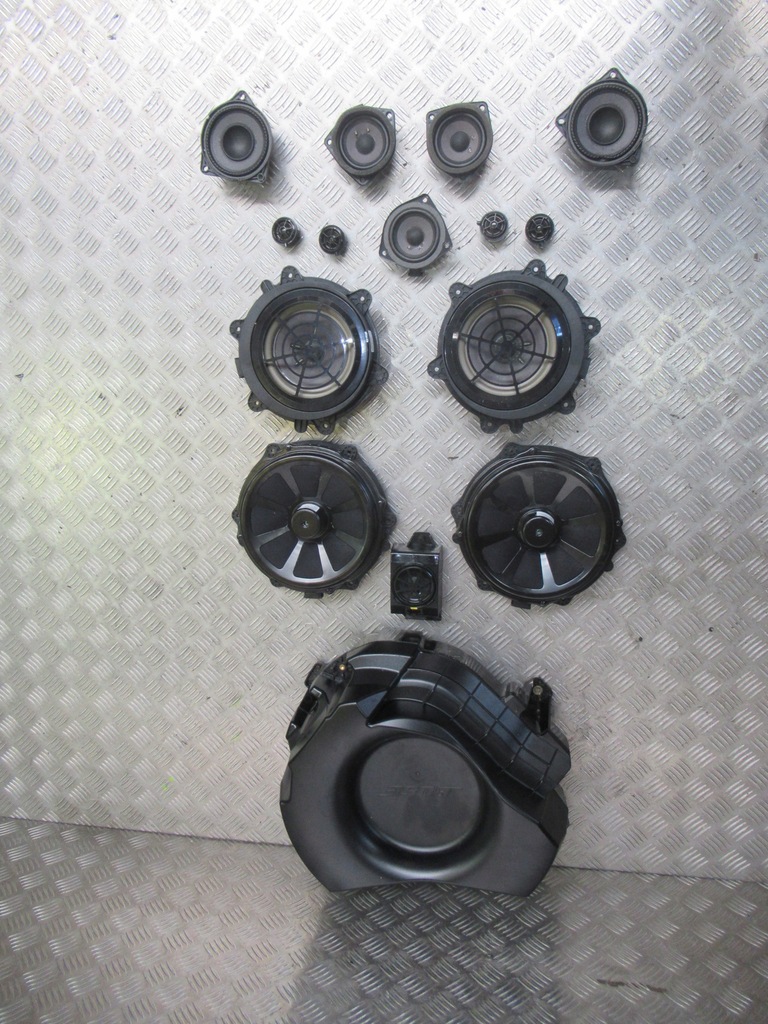 фото №1, Porsche cayenne 7p5 lift bose динамики комплект