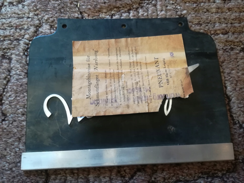 фото №4, Wartburg 311 312 брызговики