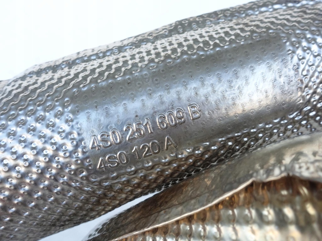 фото №6, Audi r8 4s0 15- выхлоп гаситель 4s0251609b