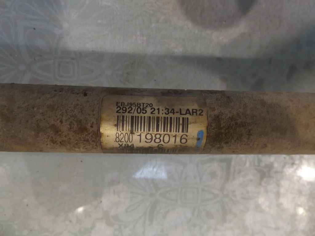 фото №2, Scenic ii 1,9dci приводной вал левая