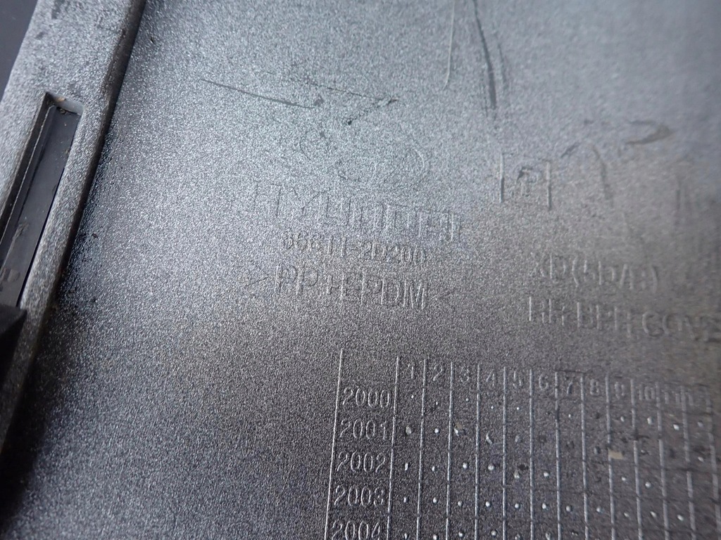 фото №12, Hyundai elantra iii 3 hb 00-06 бампер задняя задний