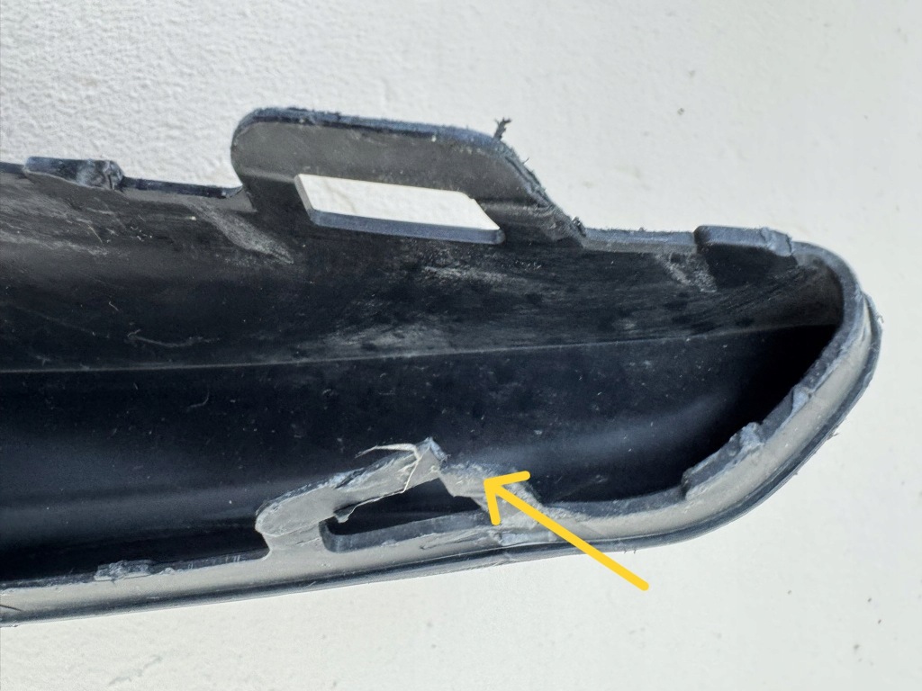 Seat leon 3 3 16- решётка prawaa бампера правая  перед передняя 5f0853666j Оригинал