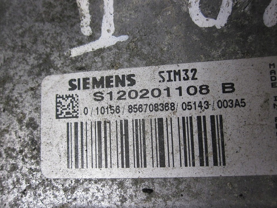 фото №4, Бортовий комп'ютер блок керування renault clio ii 1.2 05r