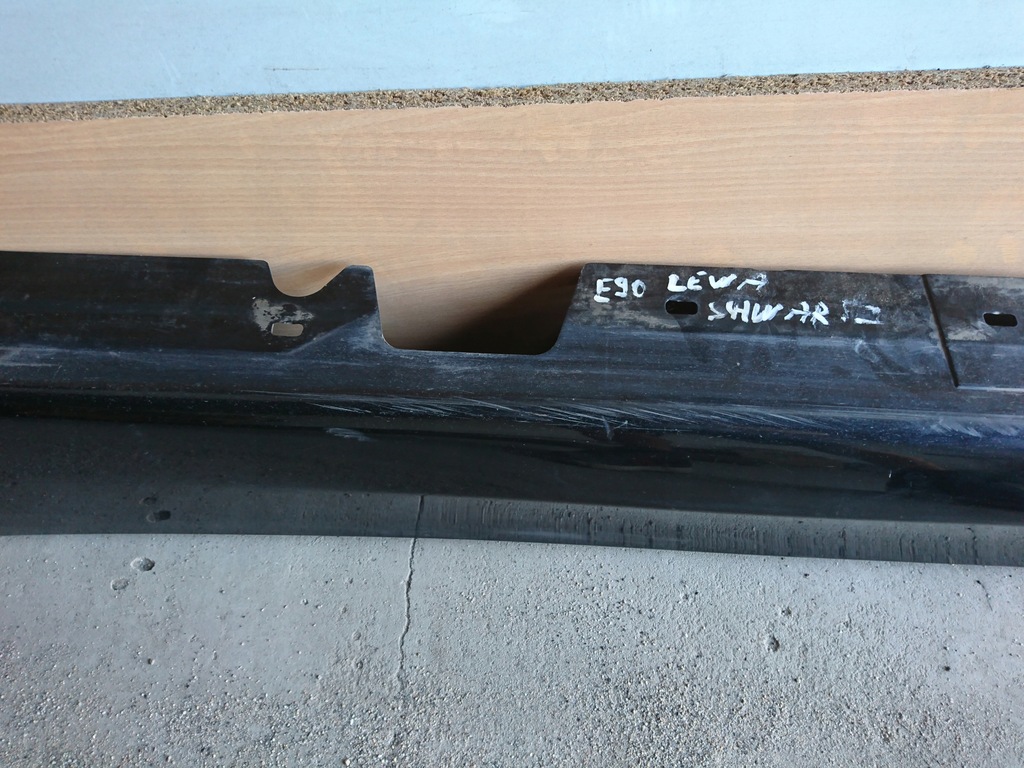 фото №8, Bmw 3 e90 e91 накладка порог левый schwarz ii 668