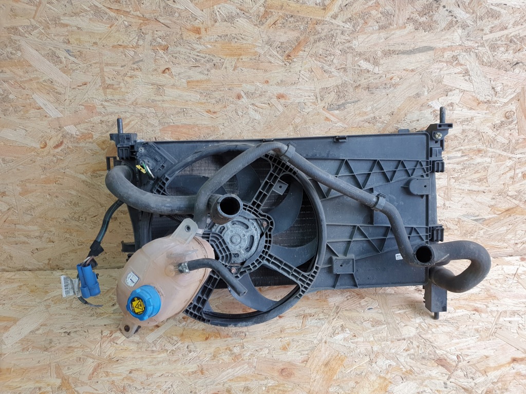 фото №7, Fiat qubo fiorino радіатор вентилятор 1.3 d