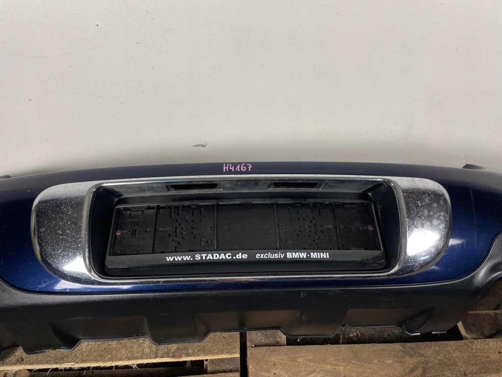 фото №4, Бампер задняя задний mini countryman f60 + хром dół