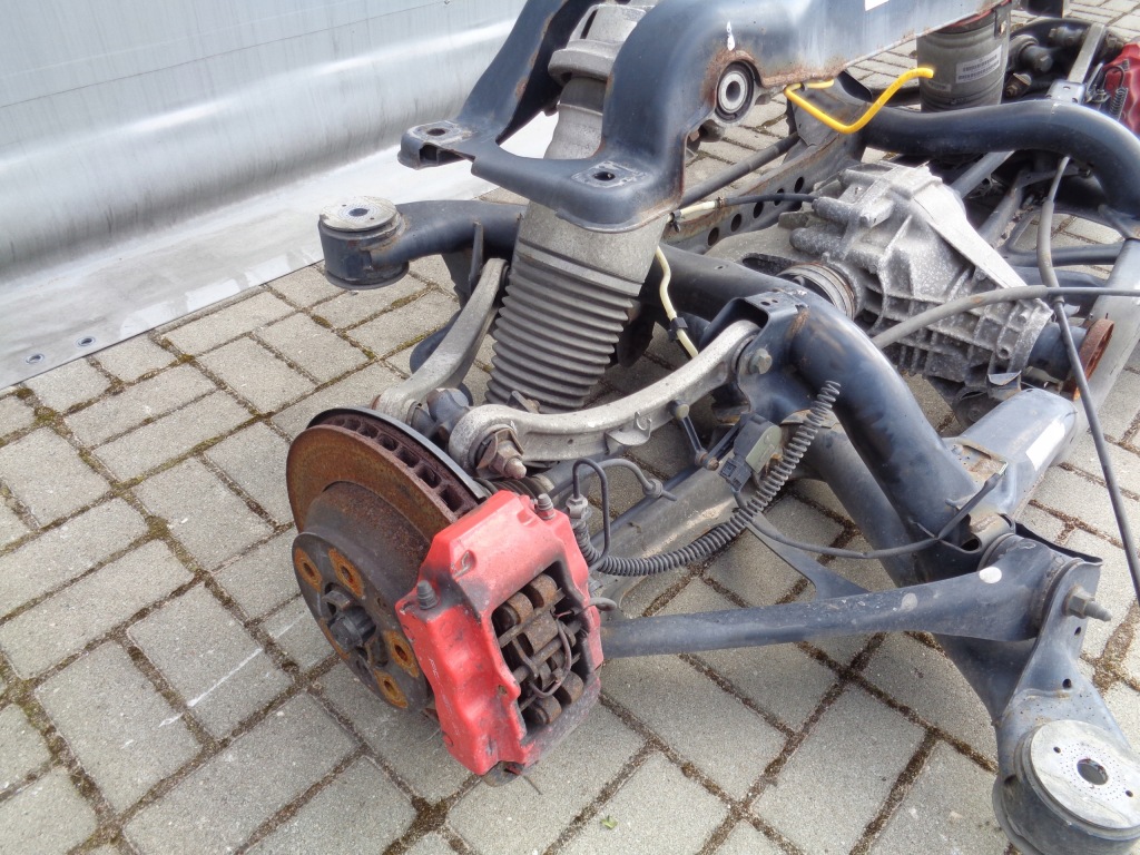 фото №6, Porsche cayenne 7l подрамник дифференциал подвеска задняя