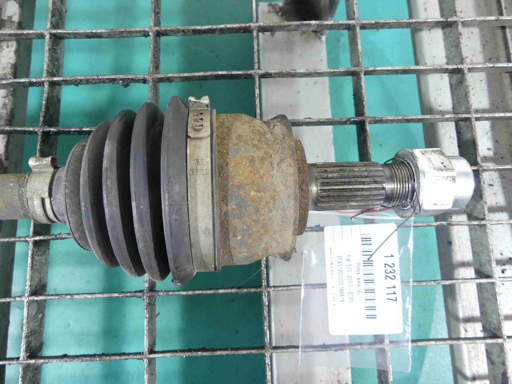 фото №2, Приводной вал левая fiat 500 07- 1.2 69km