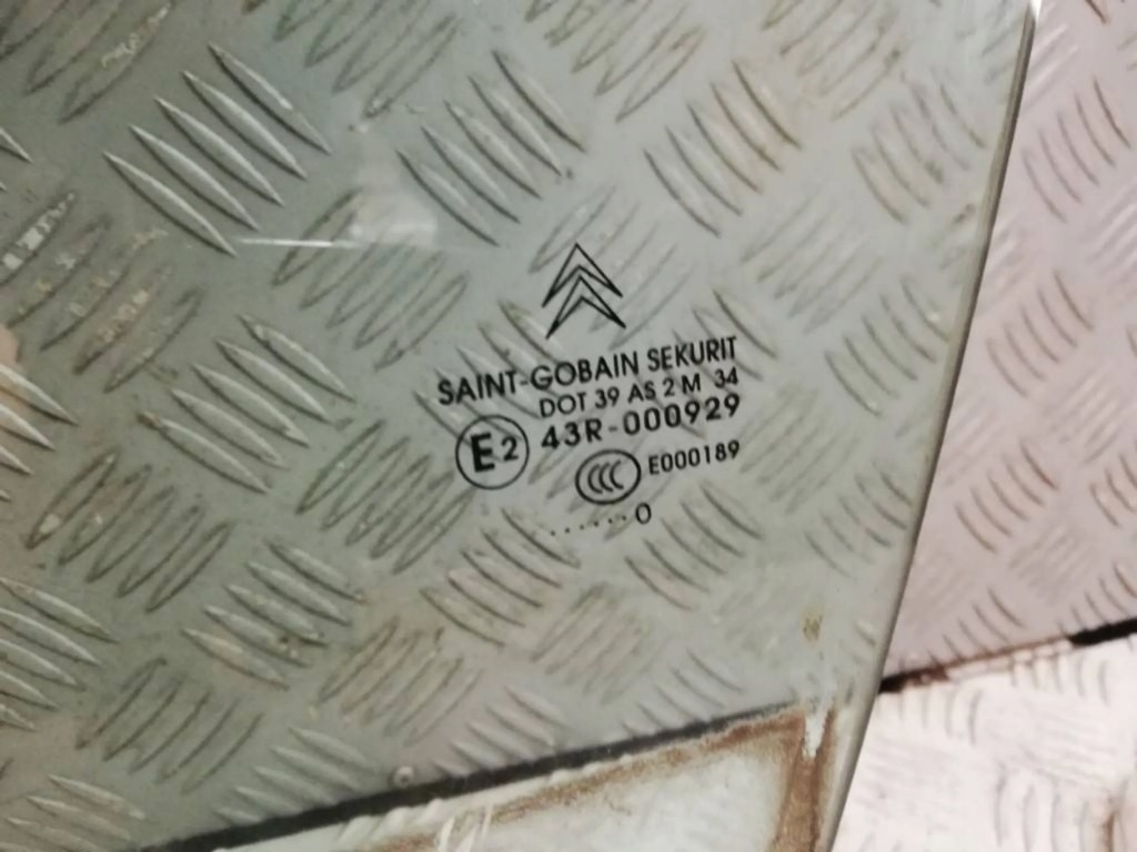 фото №3, Стекло передняя перед левая citroen c5 iii