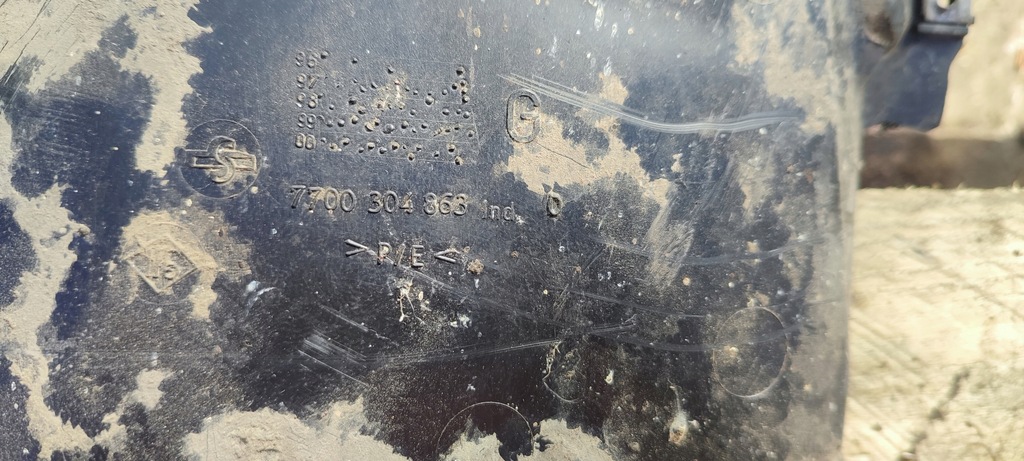 фото №11, Підкрилок лівий перед renault kangoo i 7700304863