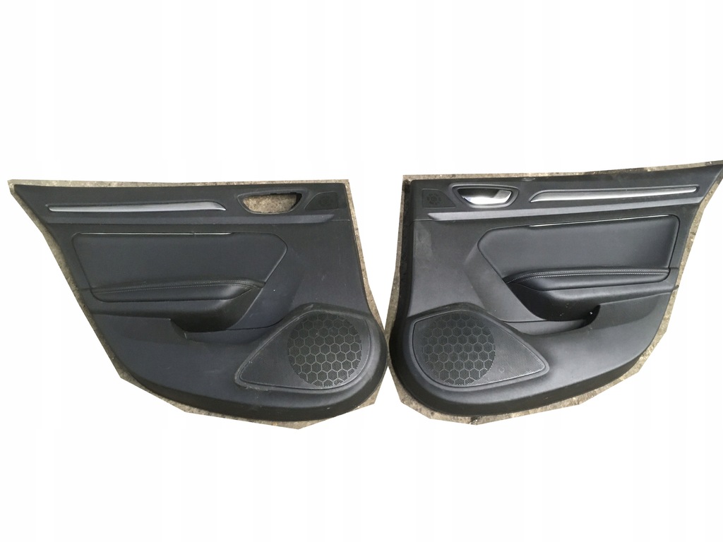 фото №1, Обшивка обивка дверь правый левый задняя renault megane iv подсвечиваемый