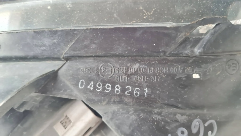 фото №6, Фара лампа левая перед mazda 3 i bk 2161149l europa