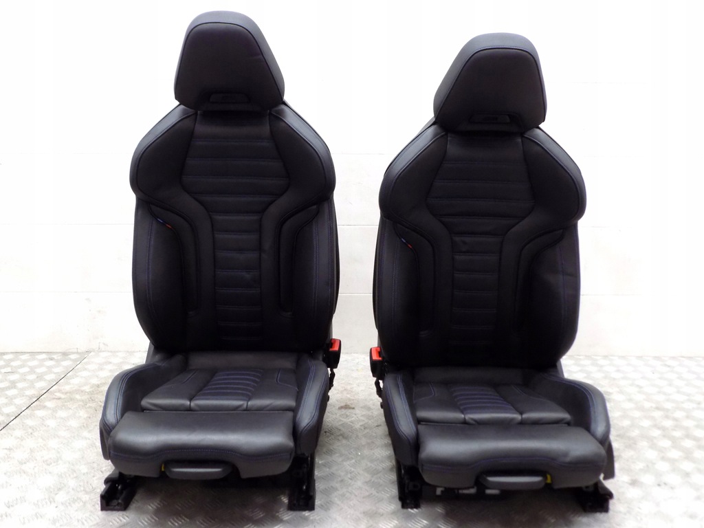 фото №6, Bmw x3 g01 обивка сиденья заднее сиденье обшивки кожа m-pakiet