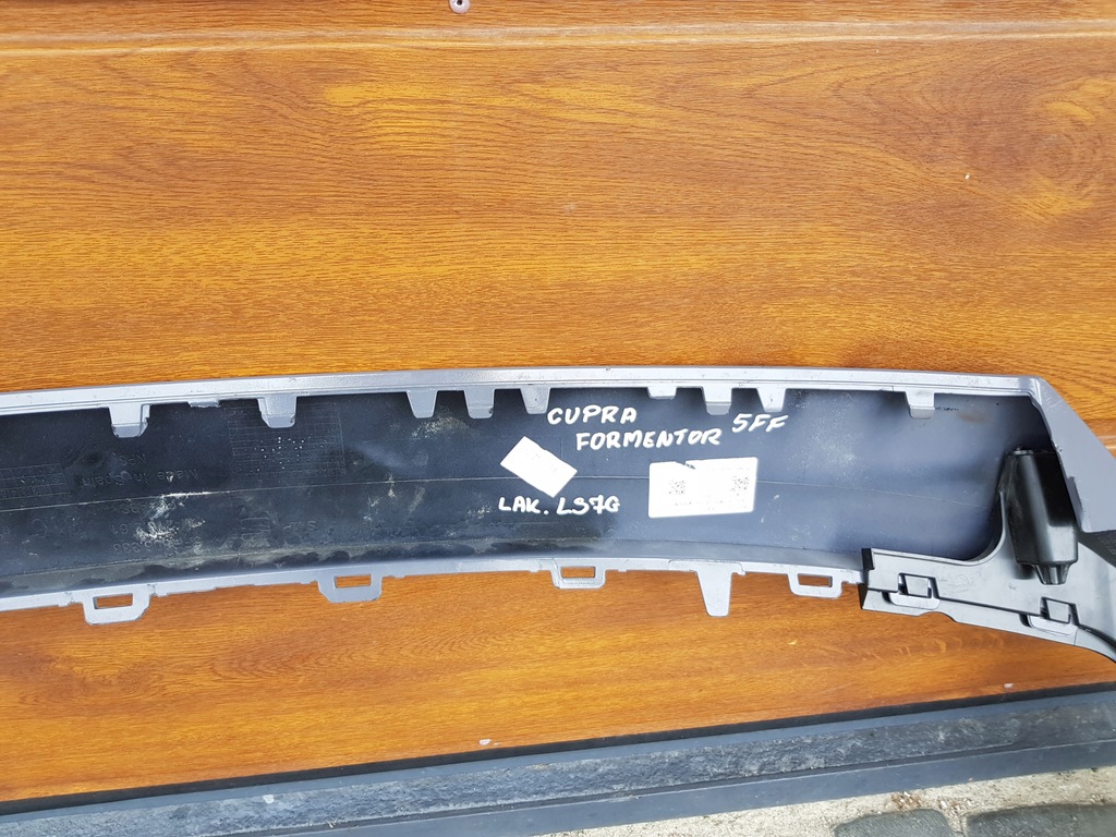 фото №15, 2 cupra formentor 5ff накладка na бампер перед верхній lak ls7g 5ff806333