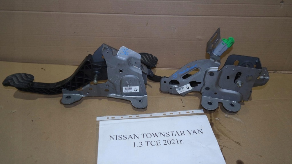 фото №5, Педаль зчеплення гальма nissan townstar kangoo iv 465037252r 465012312r