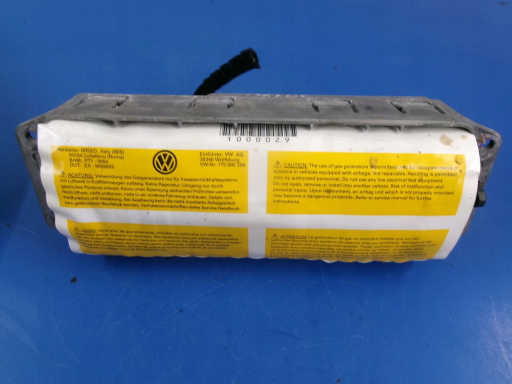 фото №9, Vw touran воздуховод кожаный 1t04190914ec+2airbagi +блок управления