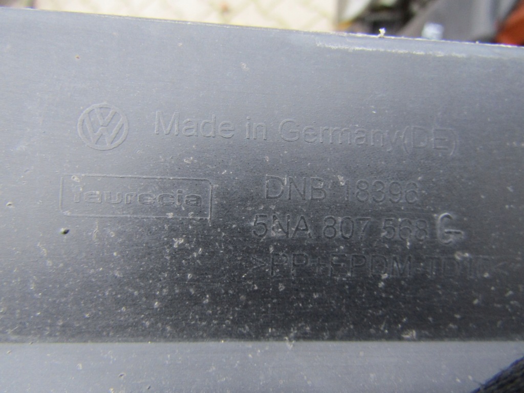 фото №9, Диффузор спойлер задняя vw tiguan 5na 16-20 r-line