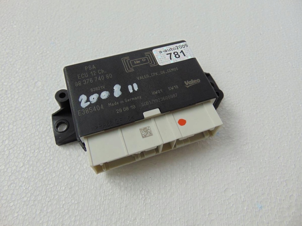 фото №1, Модуль блок управления pdc peugeot 2008 ii nm 2019-