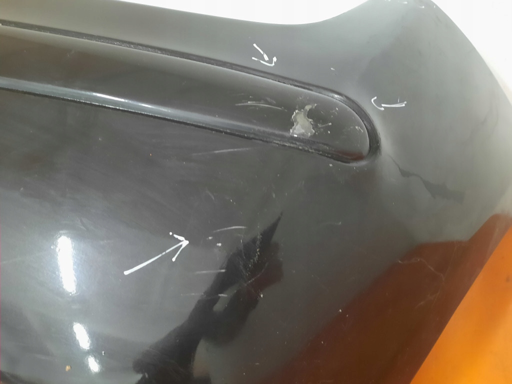 фото №7, Nissan micra k12 lift 07-10 бампер задняя задний 85022bc640