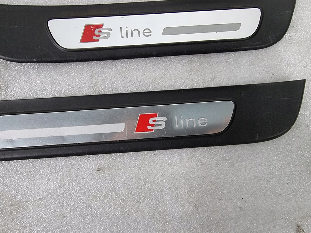 фото №7, A7 4g накладки молдинг накладки порогові 4x sline