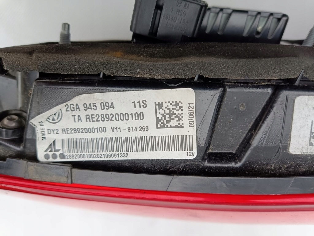 фото №4, Лампа задняя w крышка правая vw t-roc