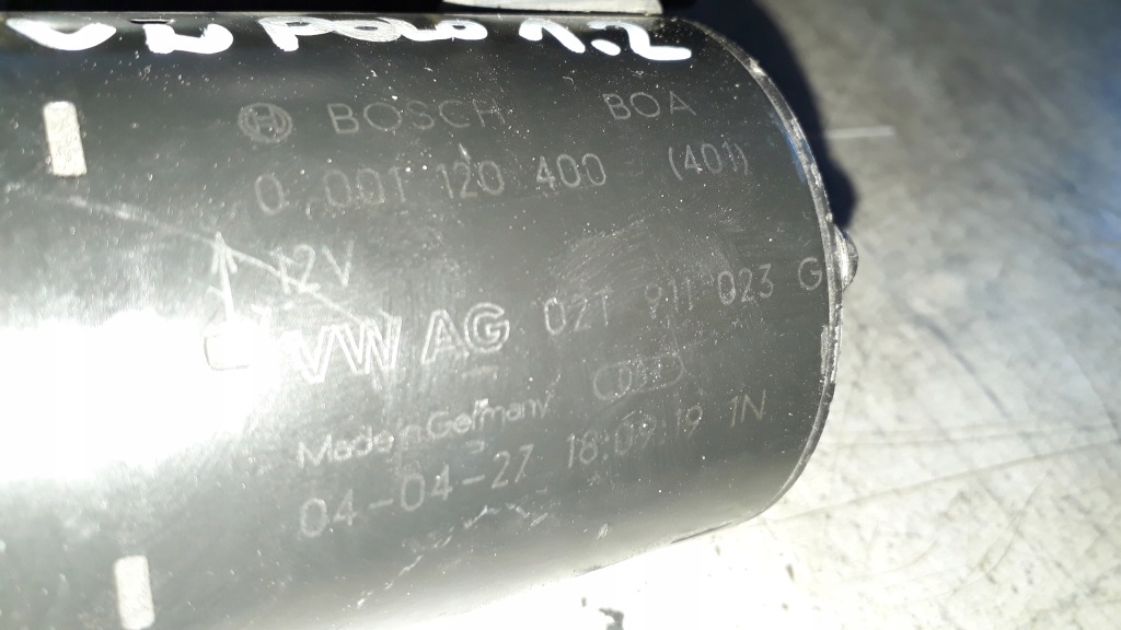 Стартер volkswagen оригинальный номер 0001120400 с Разборки