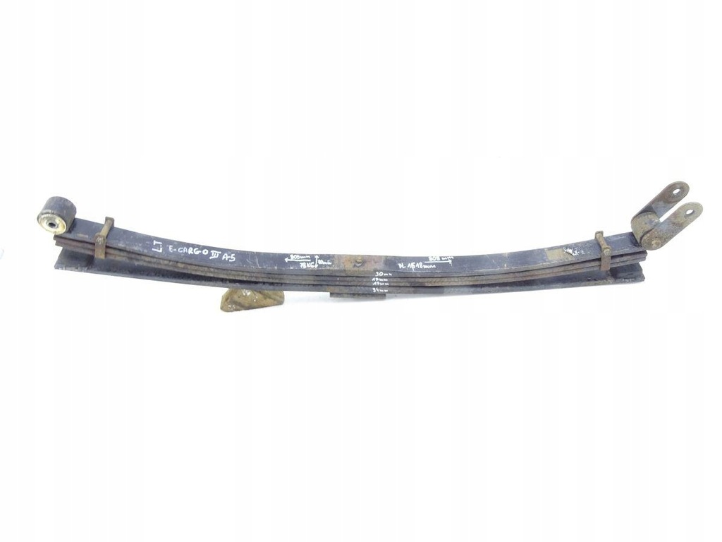 фото №1, Iveco eurocargo 02-15 рессора задняя 4 щетки 7 cm