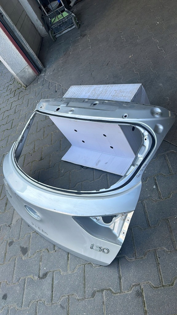 фото №3, Hyundai i30 2012- hb крышка багажника задняя задняя