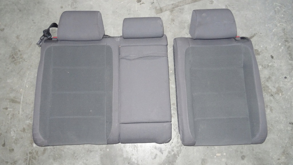 фото №12, Сиденья заднее сиденье vw golf 6 vi hb 5d материал