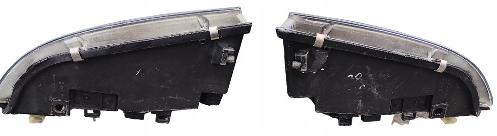 фото №6, Фари hella audi a3 8l lift h1 + h7 чорні kpl eu