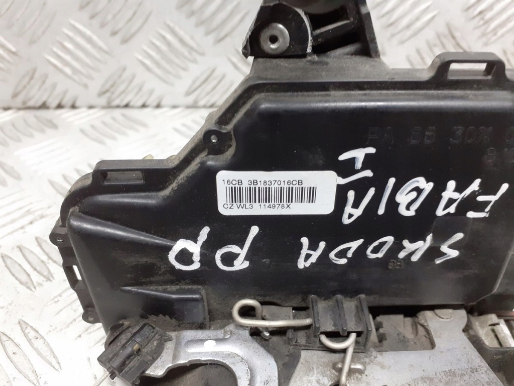 фото №4, Замок дверь правый перед skoda fabia i