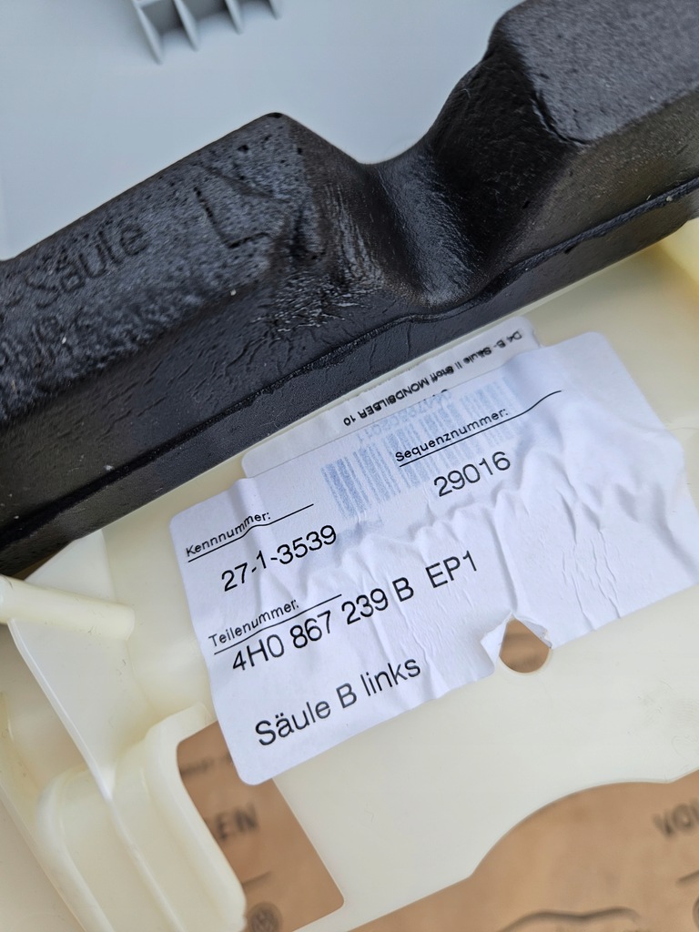 фото №4, A8 d4 long оббивка стійка ліва 4h0867239b