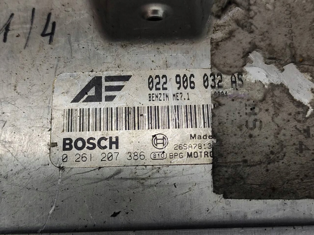 фото №9, Набор стартовый volkswagen sharan mk1 lift 022906032as