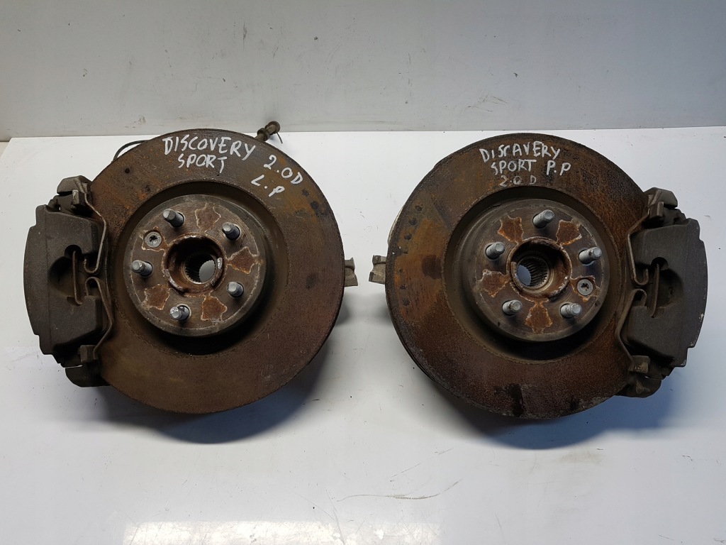 фото №4, Discovery sport поворотный кулак ступица правая перед