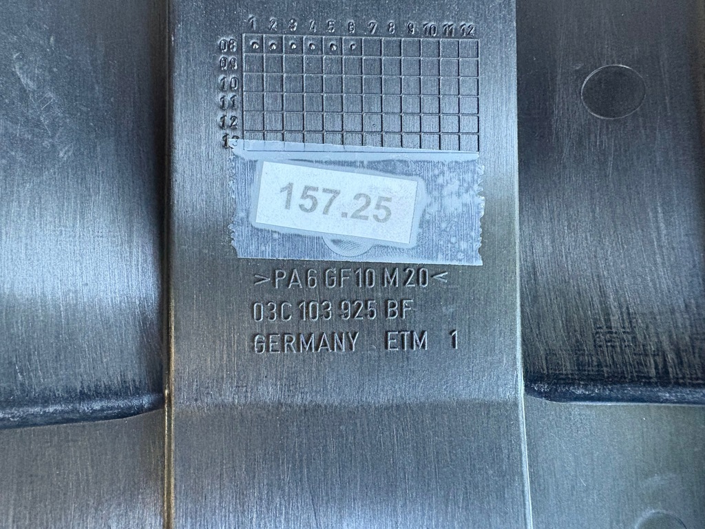 фото №9, Vw golf v vi passat b6 b7 plus защита крышка двигателя 1.4 tsi 03c103925bf