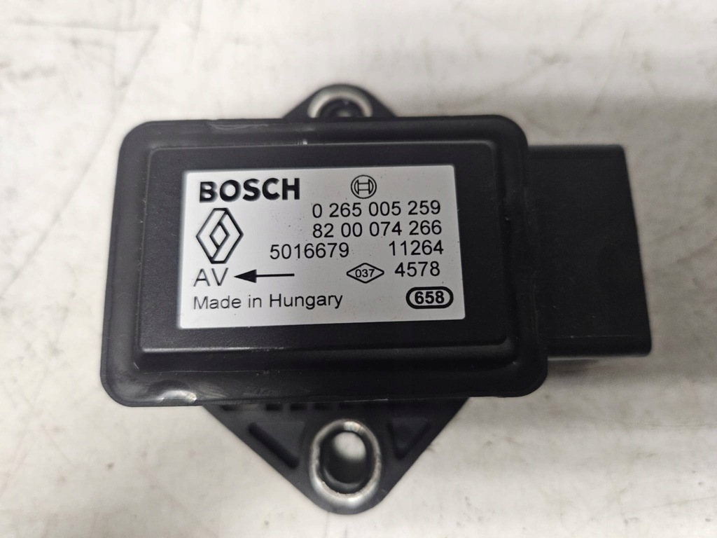 фото №1, Датчик ускорения esp renault 0265005259