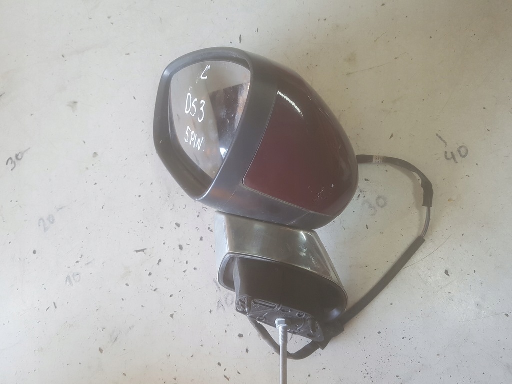 фото №5, Citroen ds3 09-16r зеркало левая 5 pin