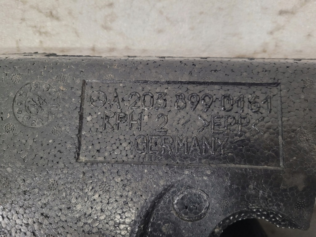 фото №8, Mercedes w203 вкладыш багажника a2038990161