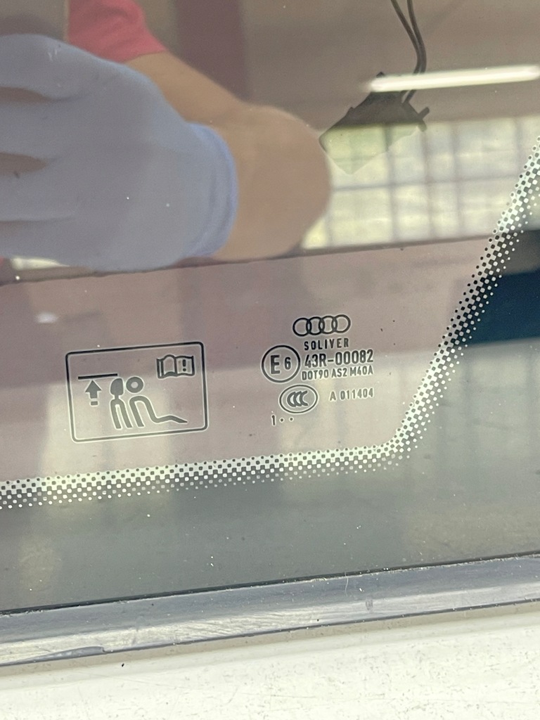 фото №8, Audi a6 c7 avant скло кузовна правий задня оригінал!