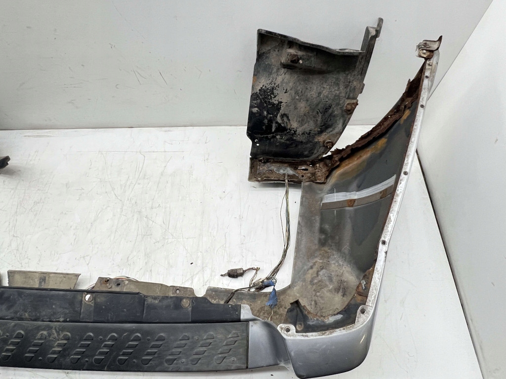 фото №10, Mitsubishi pajero iii lift 03-06 бампер задняя задний 5d kompletny