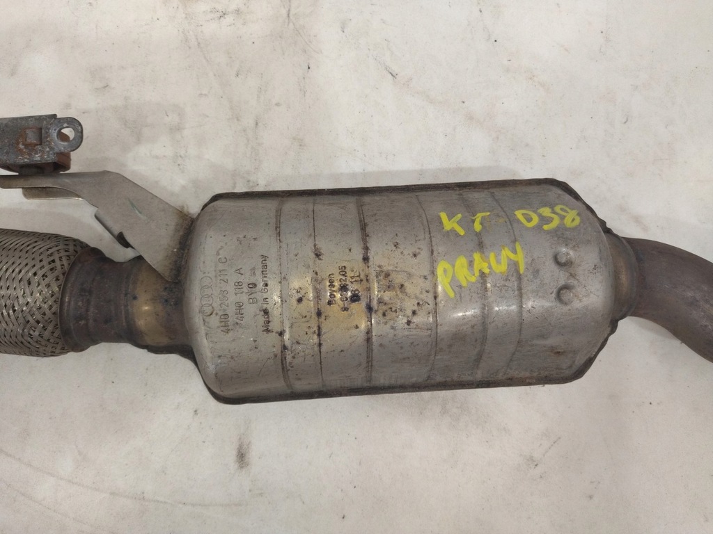 фото №7, 4h0253211c труба выхлопная левая 3.0tfsi audi a8 d4