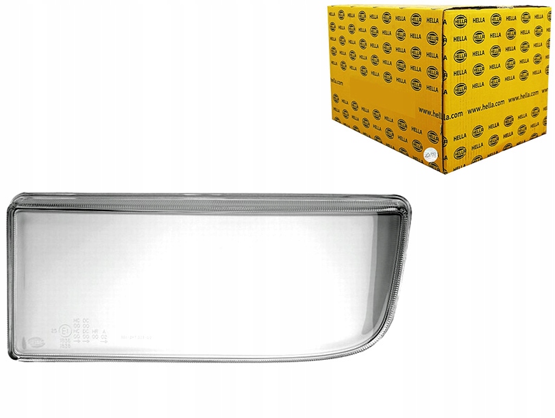 фото №1, Скло фара l з прокладка mercedes axor 2 10.04- hella