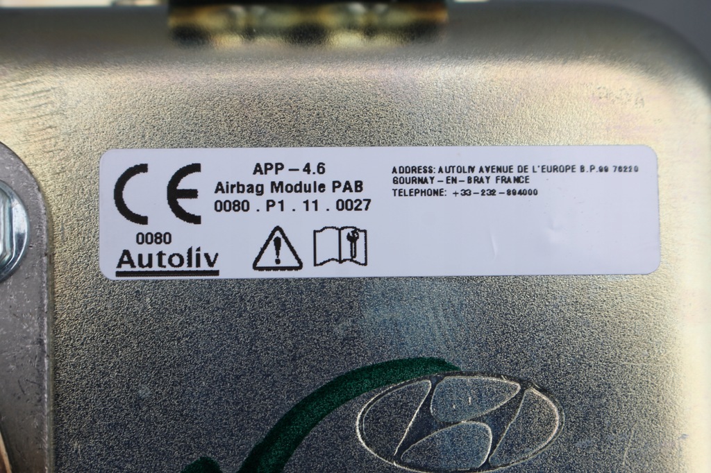 фото №6, Подушка повітряна пасажира hyundai i10 ii 13-19