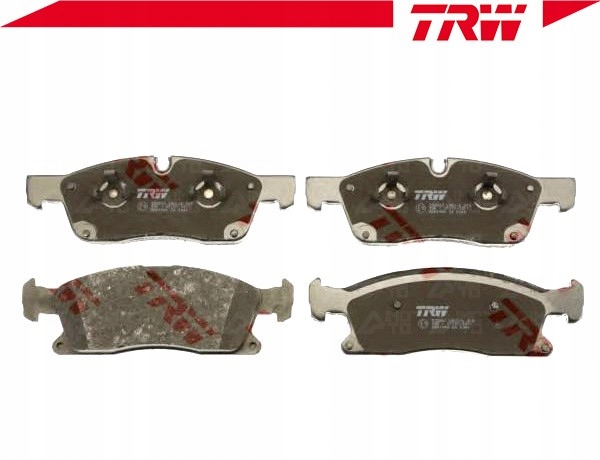 фото №2, Trw gdb1946 набір гальмівних колодок гальмівних, гальма дискові