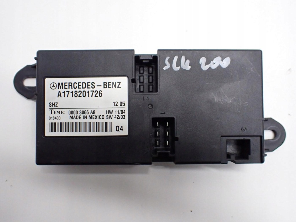 фото №1, Модуль блок управления комфорта a1718201726 mercedes slk ii r171 05r